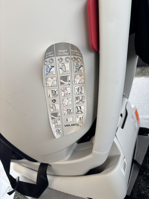 Fotelik dzieciecy CARETERO Volante Fix