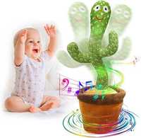 seOSTO Dancing Kaktus tańczący i śpiewający, zabawka dla dzieci