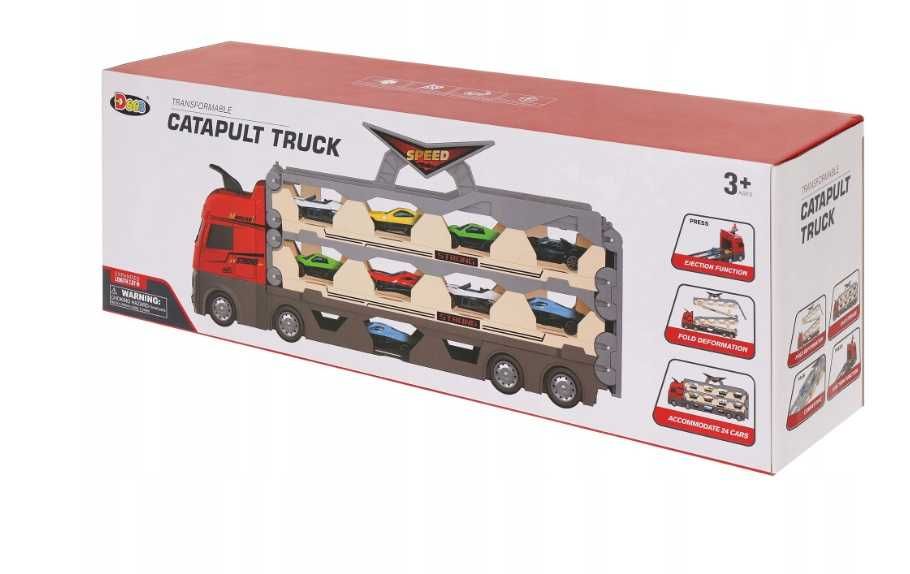 lt386 NOWA LAWETA rozkładana 2m wyrzutnia 6 aut typu hot wheels