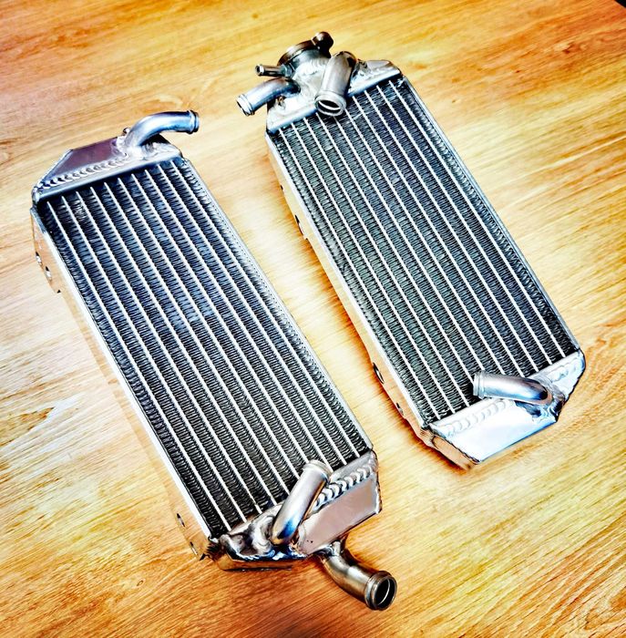 Radiadores Suzuki RMZ250 de 1996 ate 2000 Alumínio Alta Performance