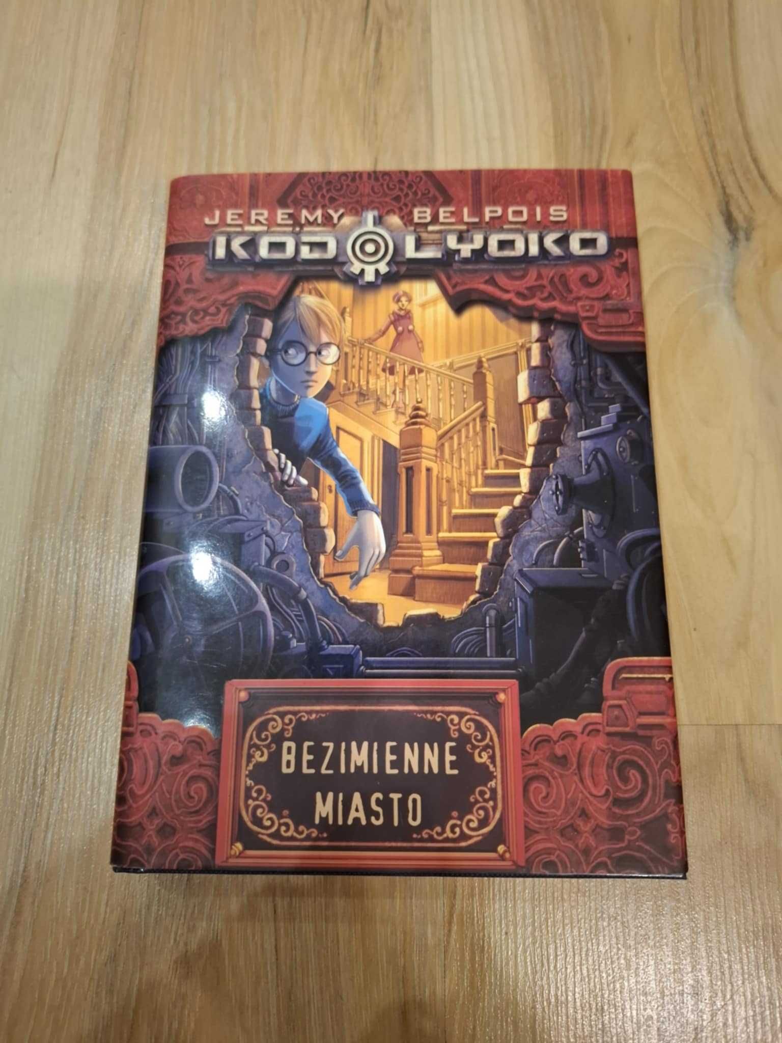 książka Bezimienne miasto Jeremy Belpois kod lyoko