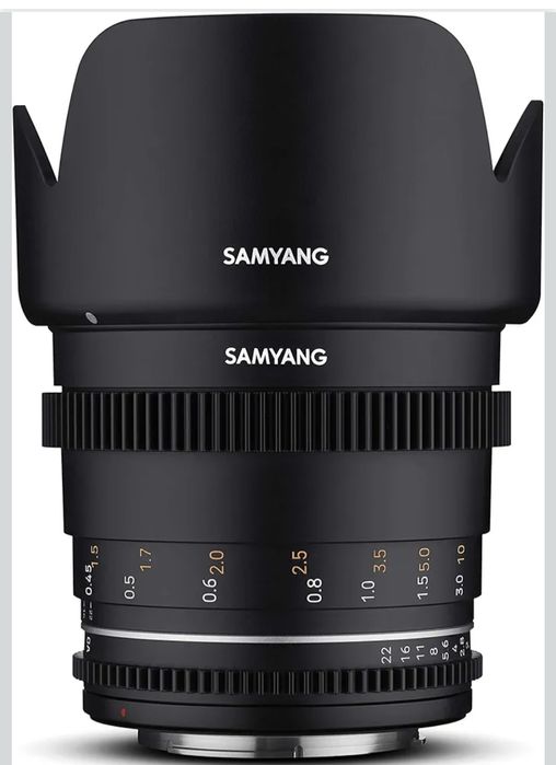 Samyang MF 50 mm T1.5 VDSLR MK2 MFT – nowy obiektyw filmowy, MFT