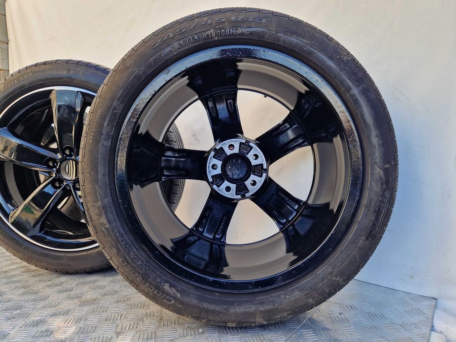 Комплект дисків 4G0601025D 8J R18 ET39 5/112 з шинами Audi A6 S6