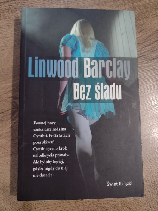 Książka triller Bez śladu Linwood Barclay jak nowa