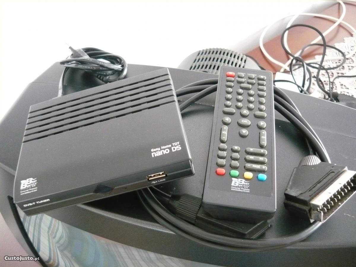 Televisor Watson 36 cm + TDT - A funcionar - Pouco uso