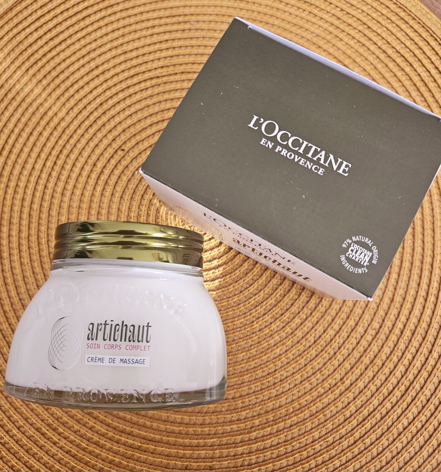 L'Occitane Krem do masażu Karczoch