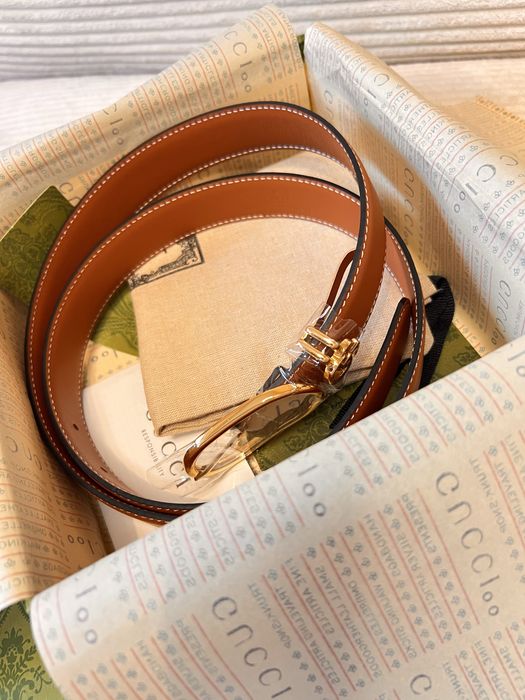 Pasek Gucci w pelnej kompletacji