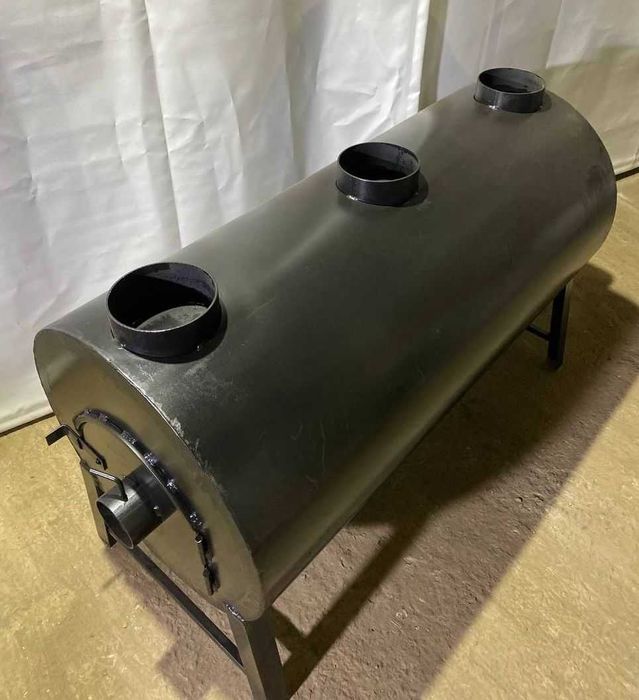 • 65кВт! 6 мм! Обдув! Теплогенератор Печь Буржуйка Булерьян ТИП 04/05