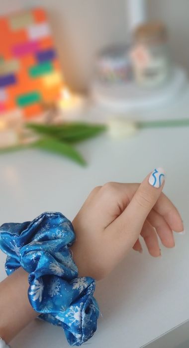 Scrunchy "ZIMA" Julia Żugaj