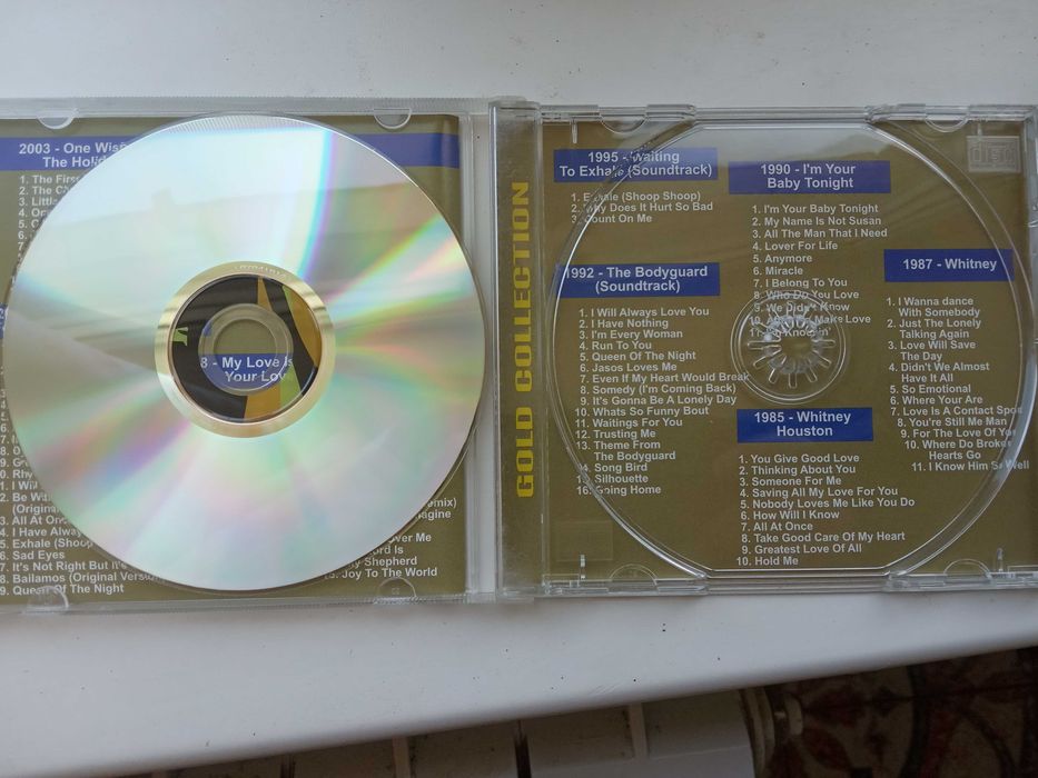 MP3 диск. Whitney Houston (Витни Хьюстон) Gold collection