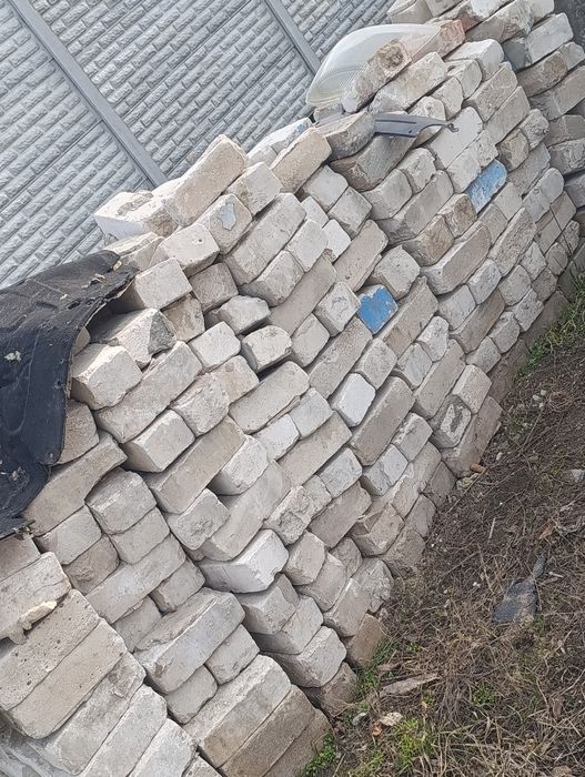 Кирпич белый полуторный б.у