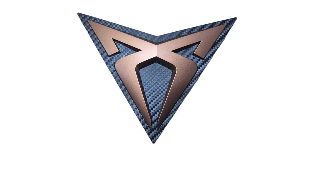 Znaczek Emblemat LOGO CUPRA Leon 20-24 Miedź OE 5FA NOWY !!!