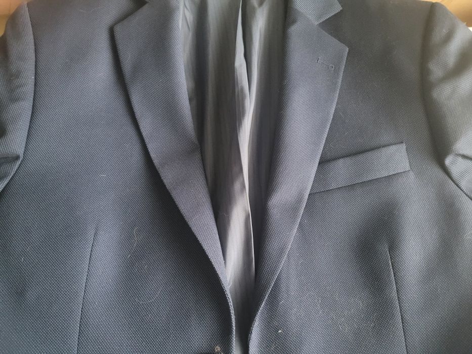 Garnitur młodzieżowy, ciemno-niebieski, rozm. 170/46/82