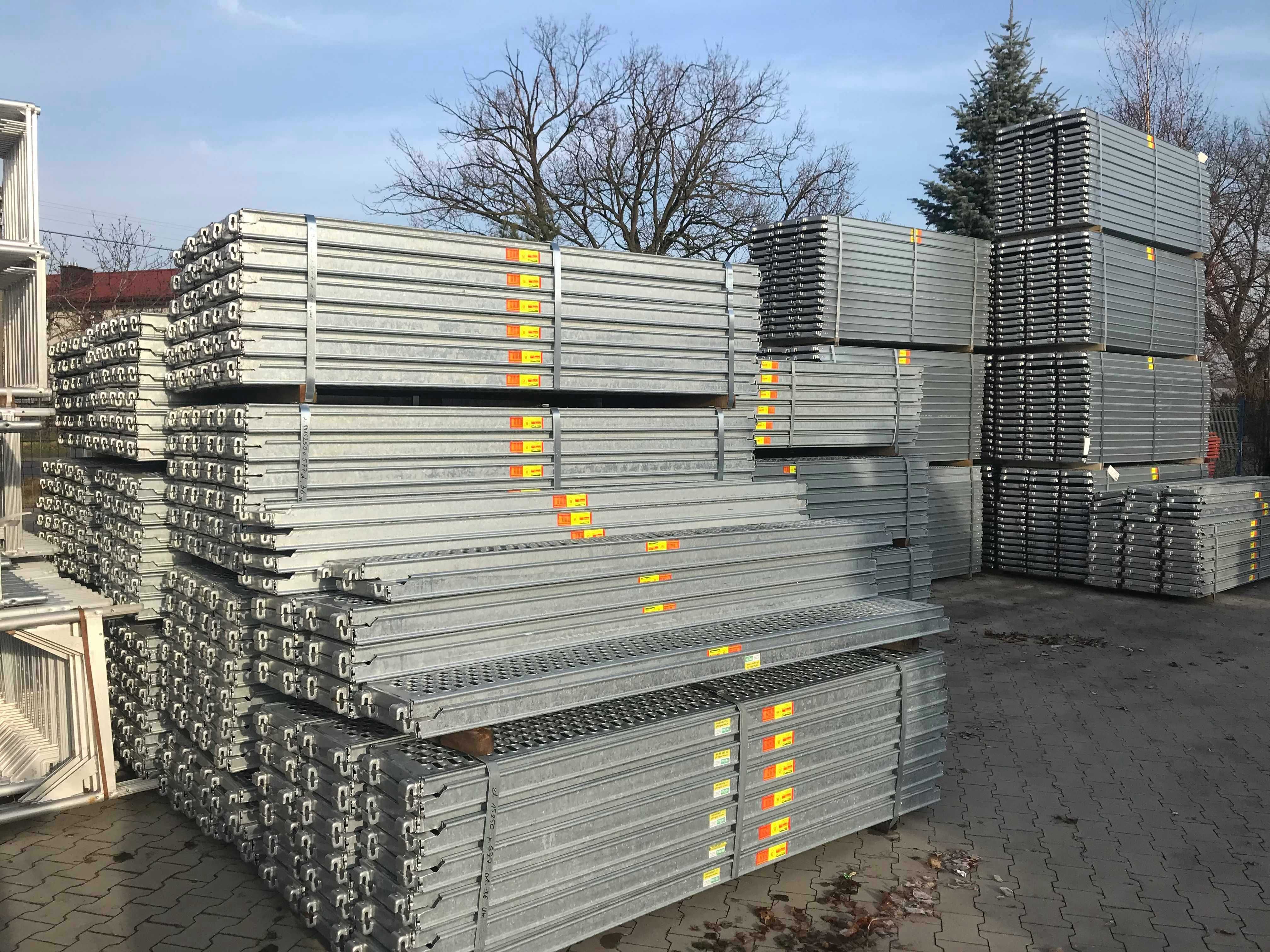Rusztowanie  Baumann z podestami roboczymi alu-sklejka 3,07 m