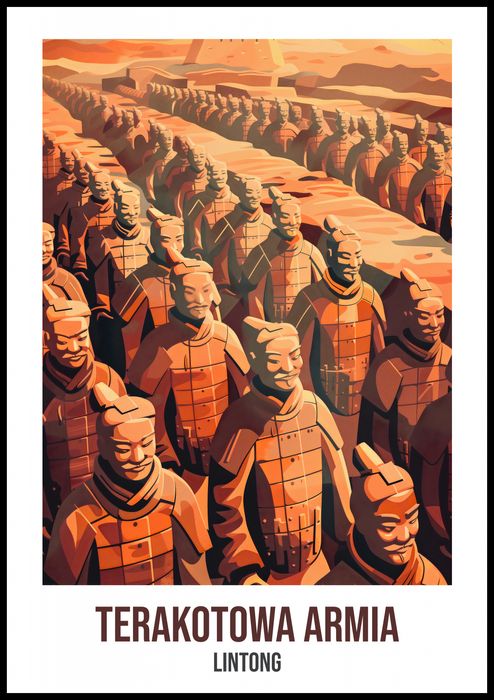 Plakat 70x100cm Terakotowa Armia