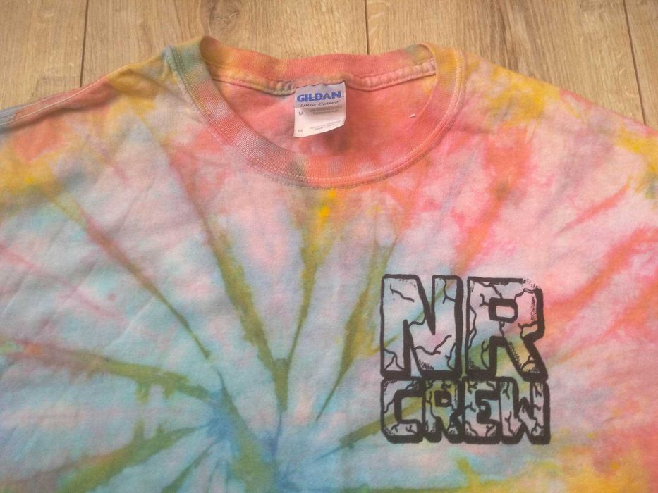 Gildan koszulka shirt M No Regret Productions - ciekawy nadruk