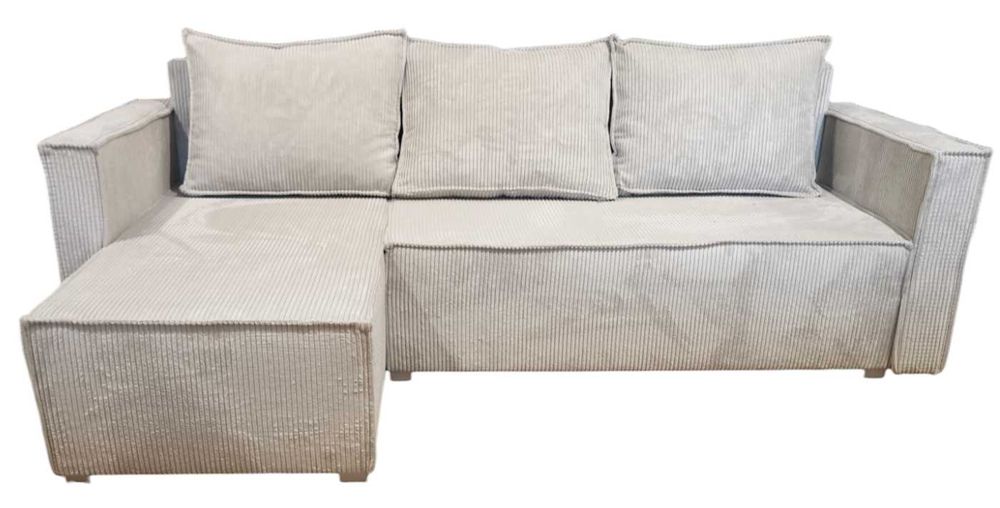 Narożnik ROWY w tkaninie sztruksowej w różnych kolorach!