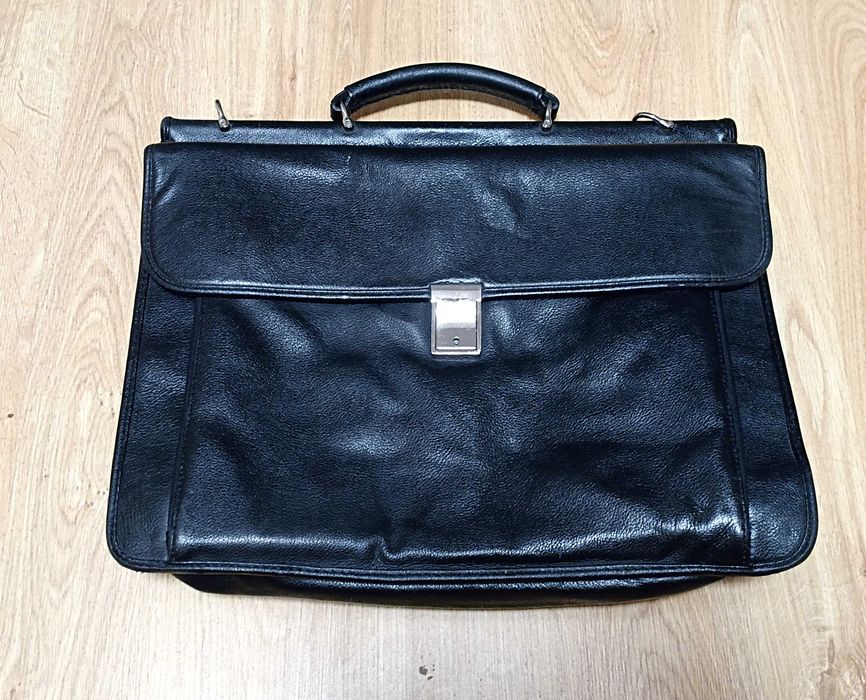 Teczka skórzana torba aktówka