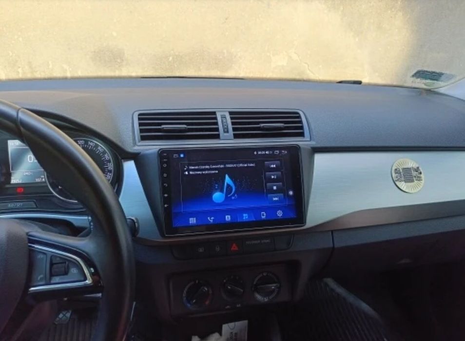 магнітола для Skoda Fabia 3 2015-2019 Android,під камеру заднього виду