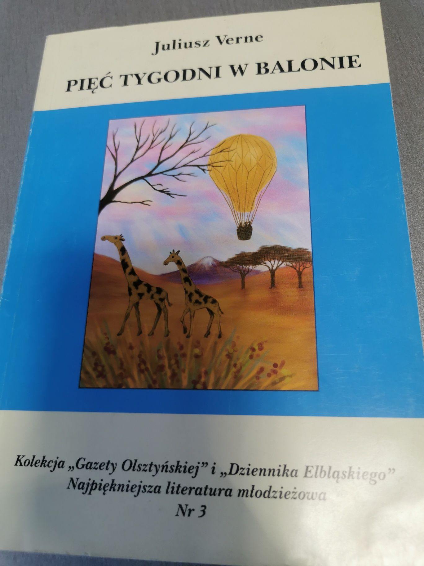 Pięć tygodni w balonie Juliusz Verne