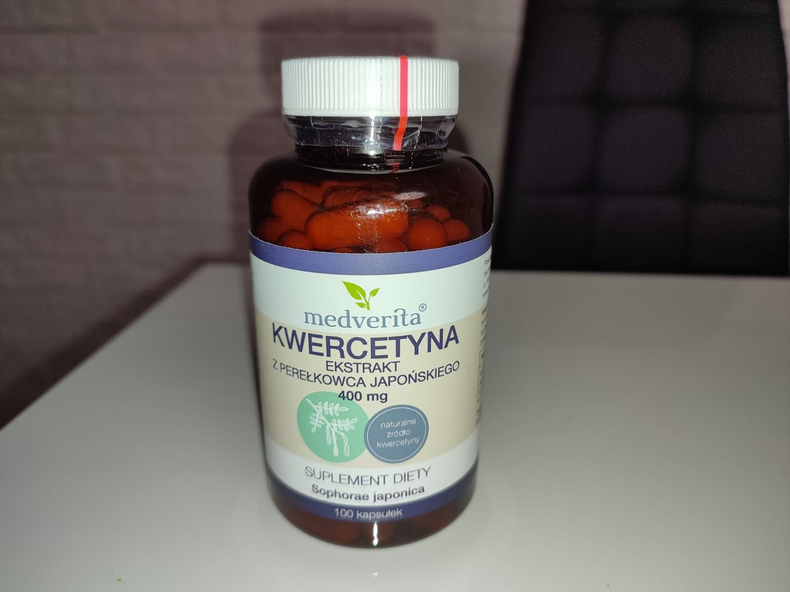Kwercetyna Medverita 400 mg 100 kapsulek