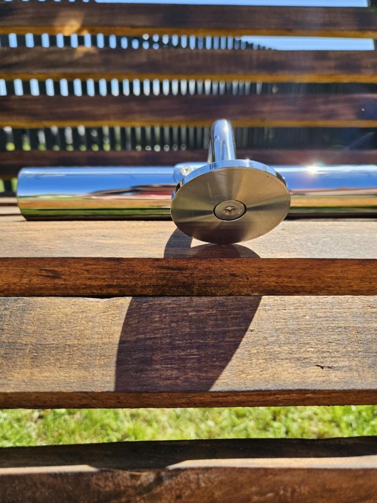 Poręcz ze stali nierdzewnej, polerowana