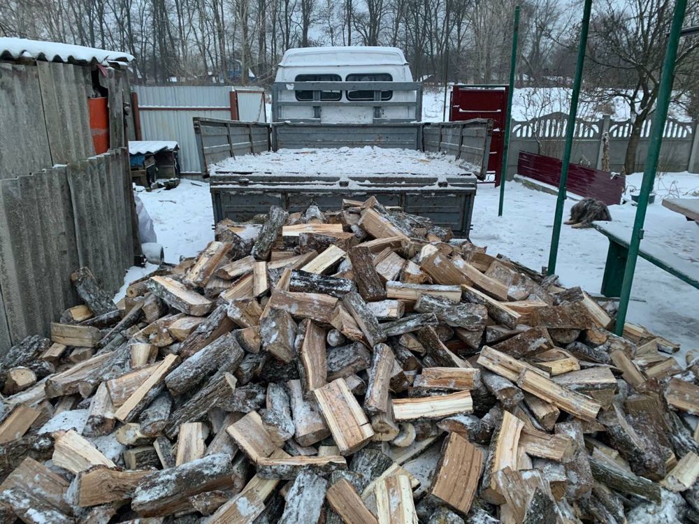 Дрова колоті дуб акація береза сосна вільха рекомендоване вам