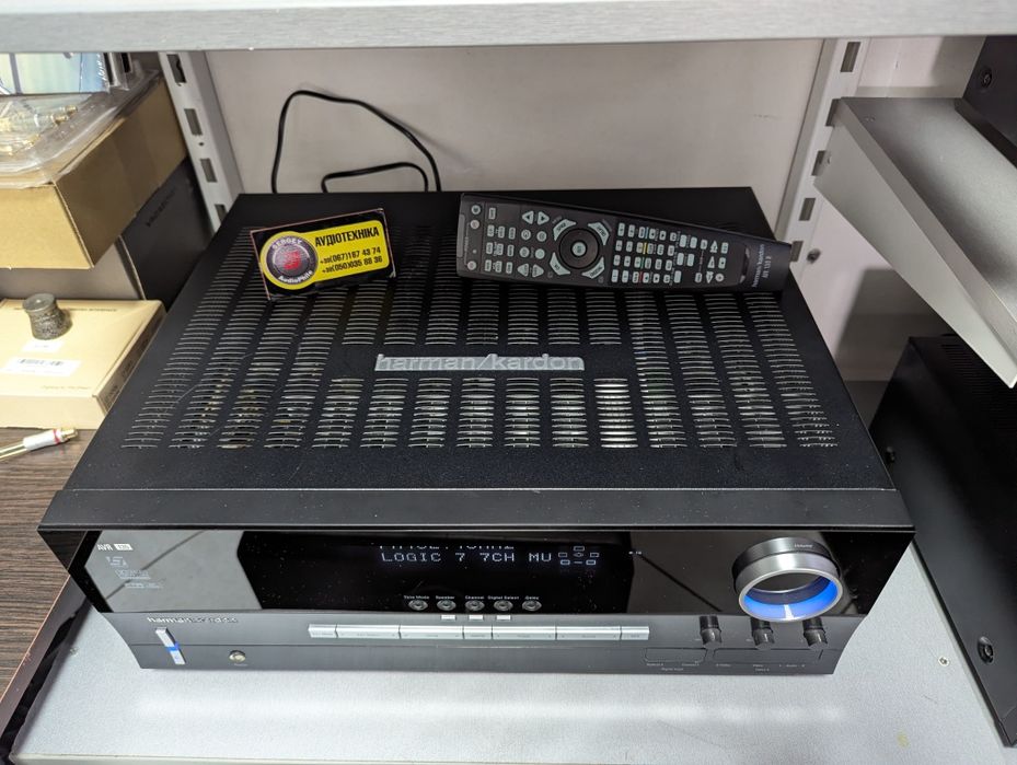 6.1 AV-ресивер Harman Kardon AVR 135. Пульт! Вага 11 кг.