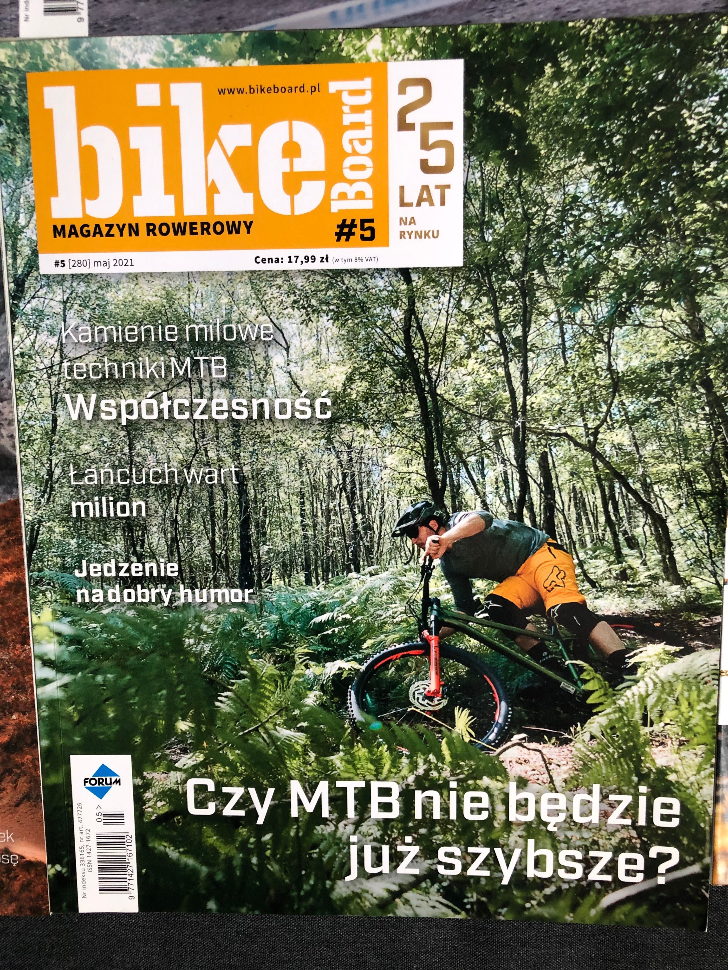 Czasopisma Bike, Rowery elektryczne, bikeBoard magazyn rowerowy  MTB