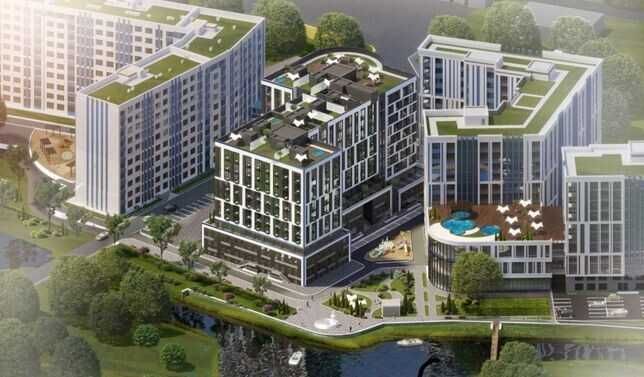 Продаж 2-к кв. Центральна, 21А, метро Славутич, ЖК Рів'єра Ріверсайд