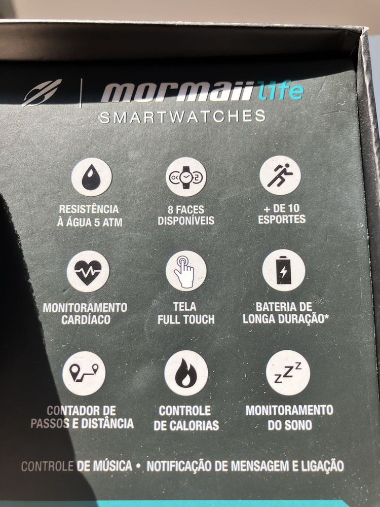 Smartwatches relogio Mormaii touchscreen  molifeah