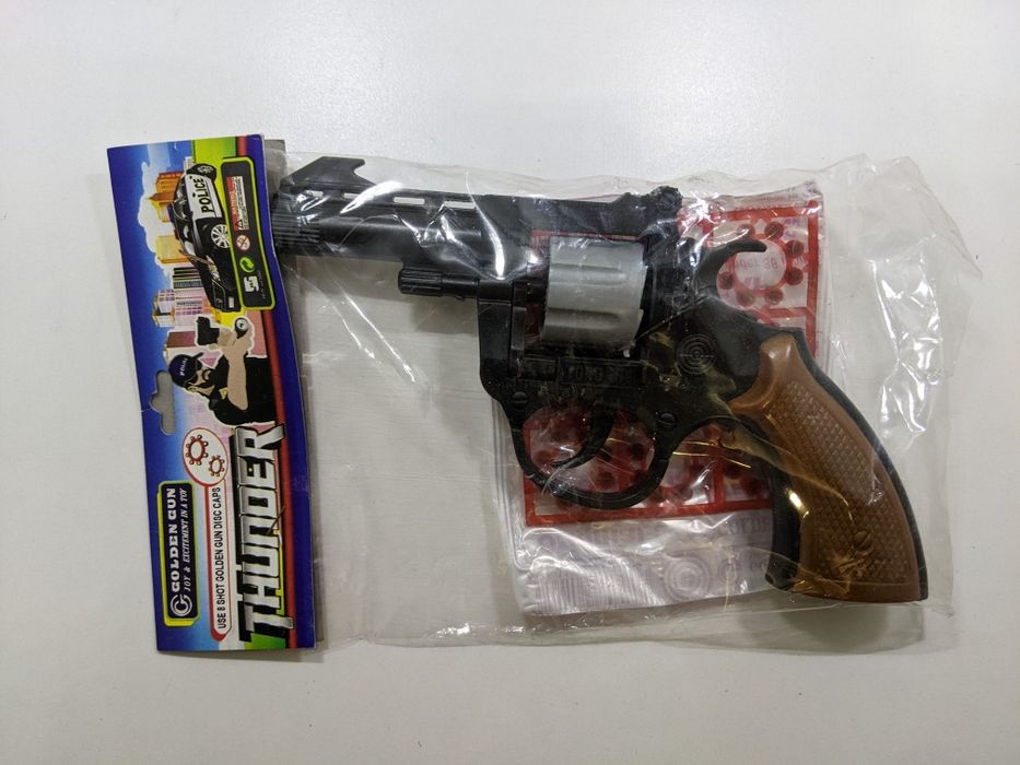 Револьвер Кольт Наган пістолет на пістонах іграшковий