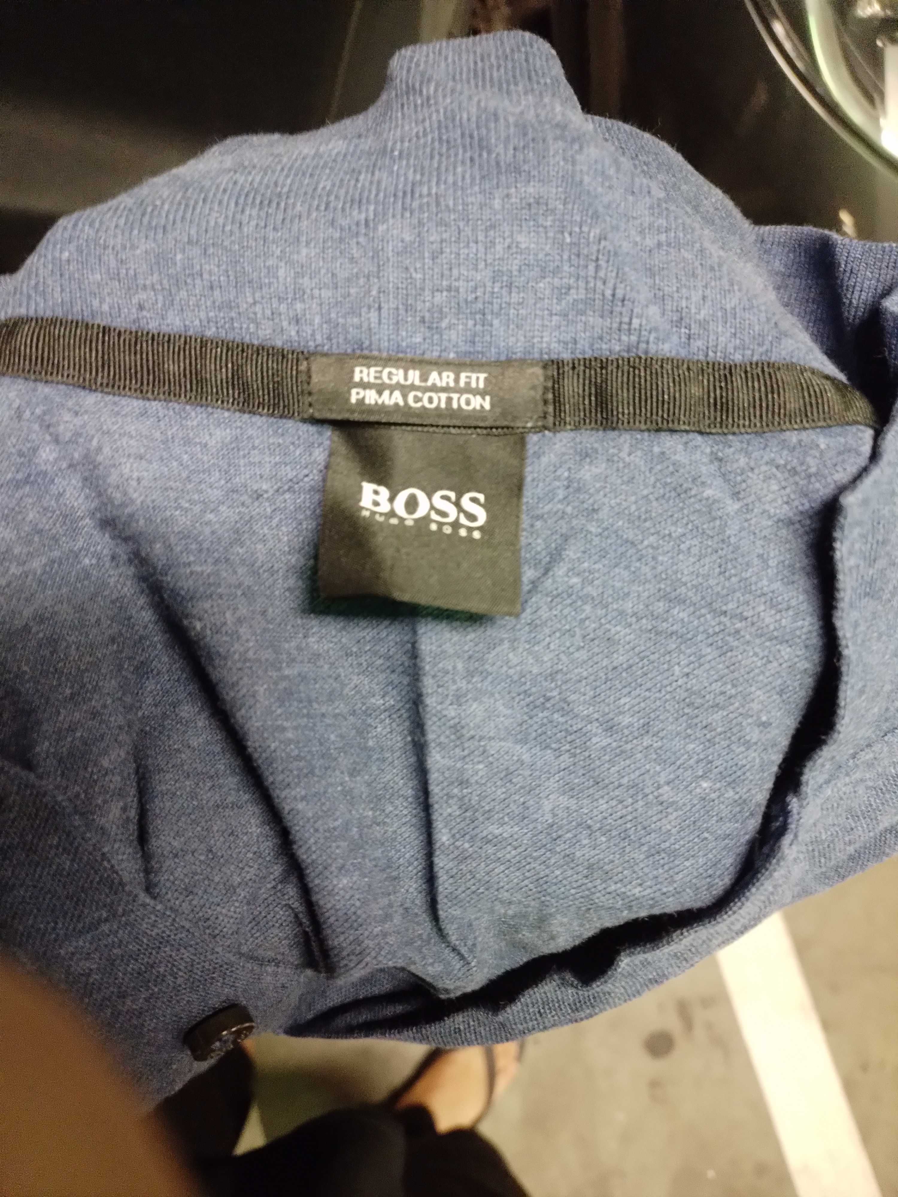 Polo hugo boss azul de prusia