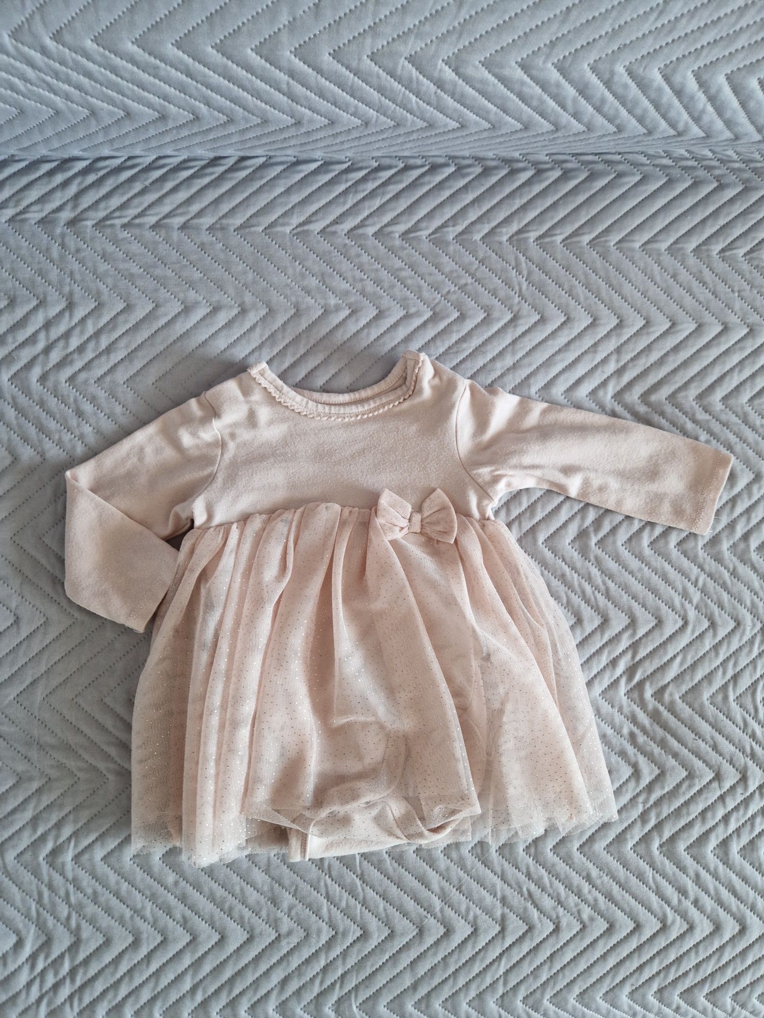 Zestaw 3x sukienka z body, H&M rozmiar 62, sukienkobody