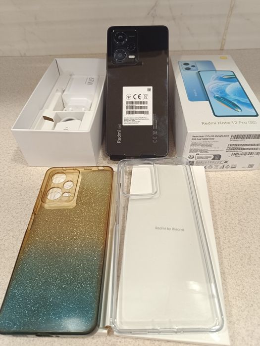 ИГРОВОЙ Xiaomi redmi note 12pro 5G, память 6+6-128гиг как новый.