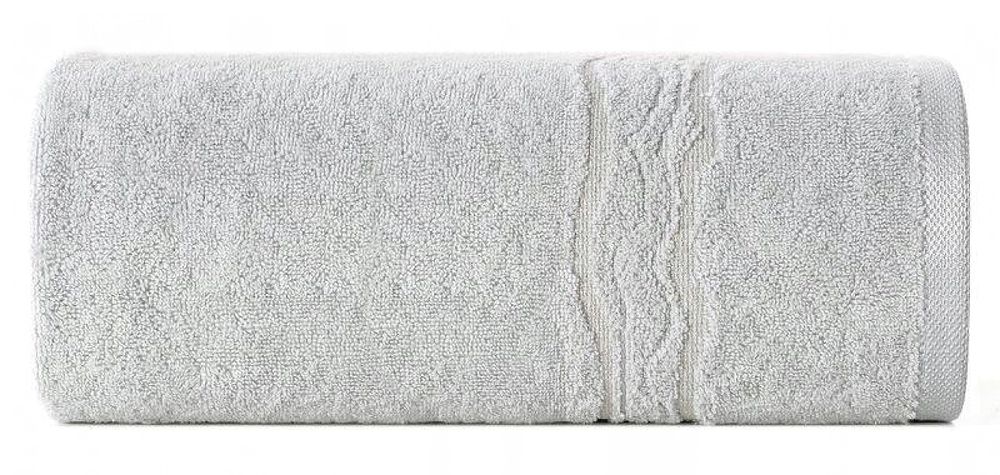 Ręcznik 50x90 Kąpielowy Frotte 04 Srebrny