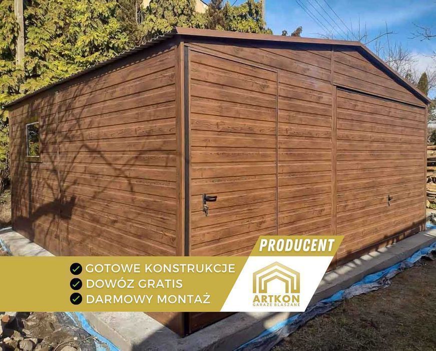 Garaż blaszany | Garaz blaszany | Blaszak | Garaże blaszane Na wymiar