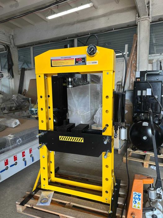 Spawana Prasa Warsztatowa Hydrauliczna 50ton powystawowa