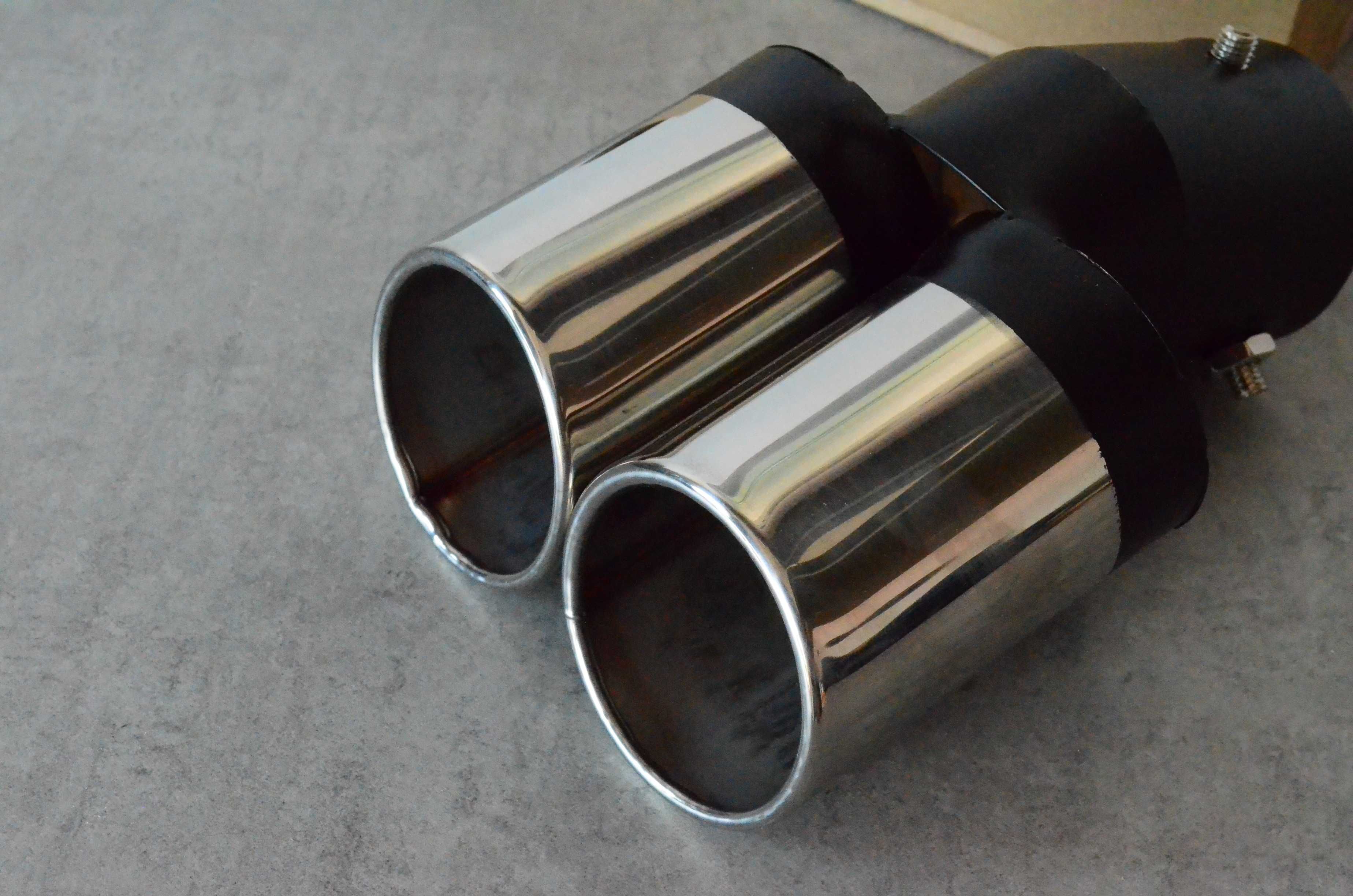 Tłumik końcowy, podwójny ETOPARS 63 mm wygięty