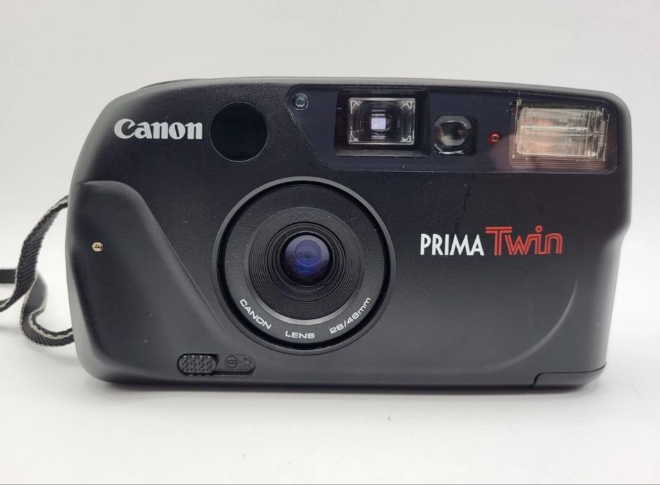 Canon Prima Twin 28-48mm 35mm Film Point n Shoot. Como NoVA