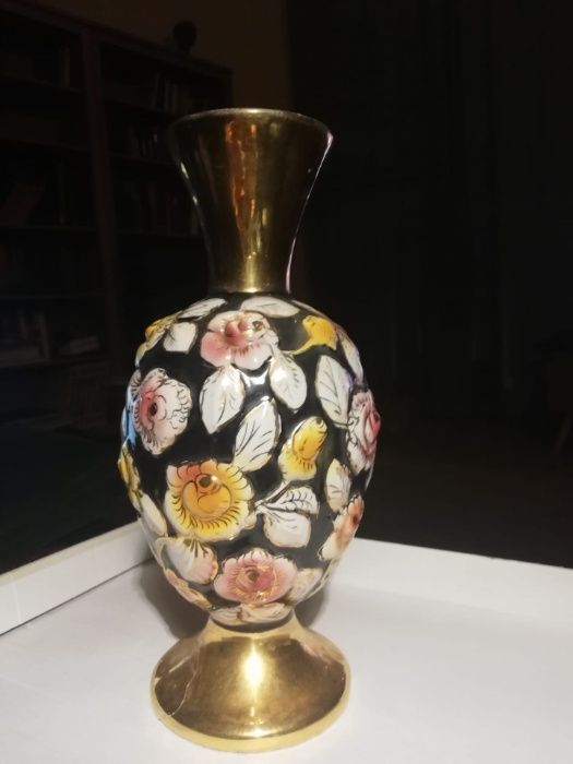 Conjunto Jarra e Porta-Jóias de Arte Deco *Elpa Alcobaça anos 60*