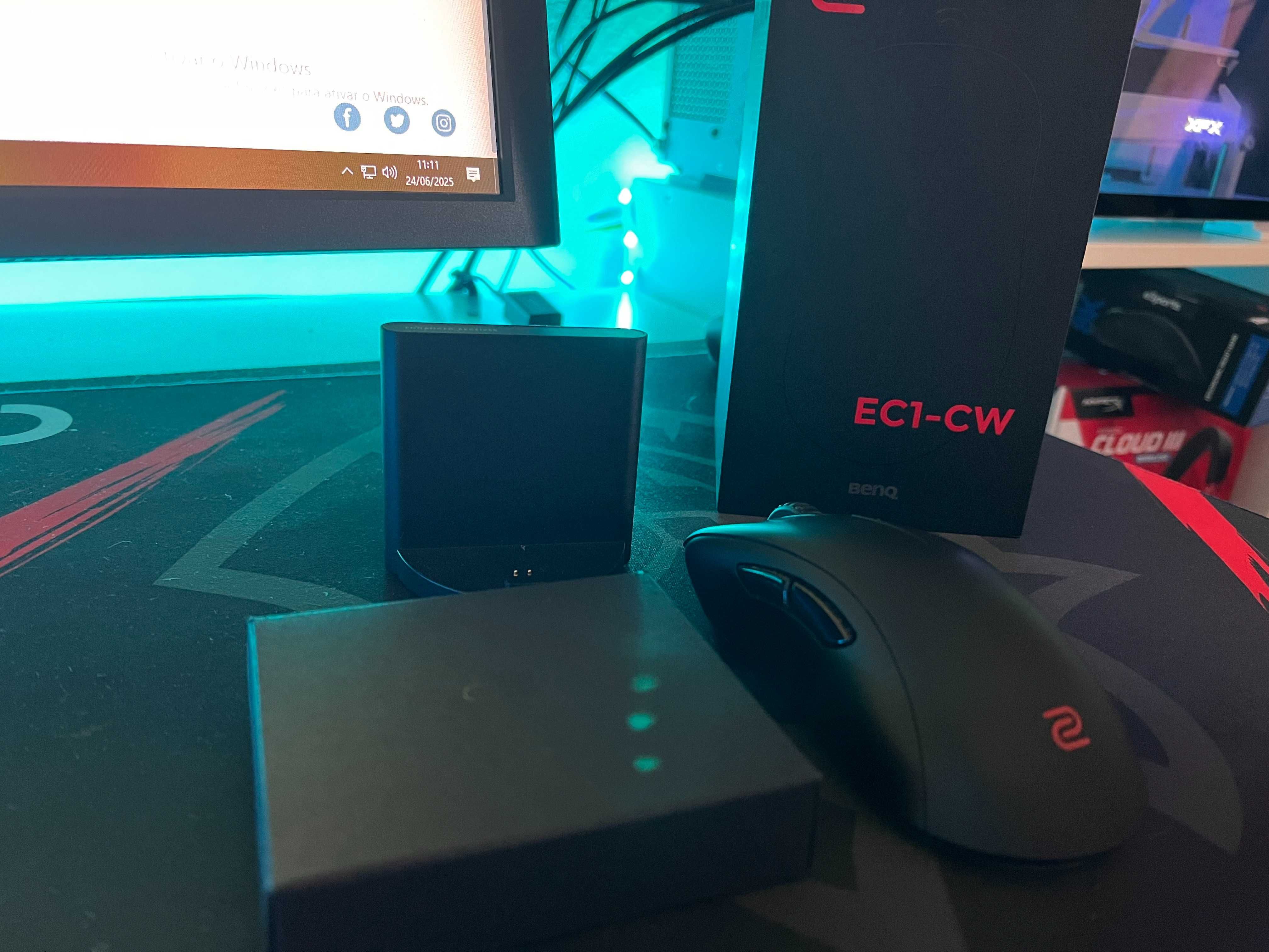 Vendo zowie ec1-cw usado 1 mes