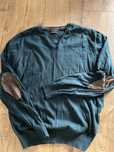 Massimo Dutti (wełna/ kaszmir) rozm L stan bdb z łatami na łokciach