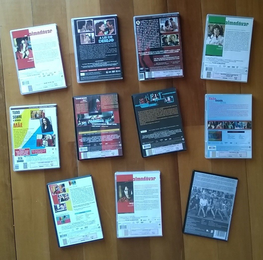 Pedro Almodovar, preço total dos 11 filmes dvd