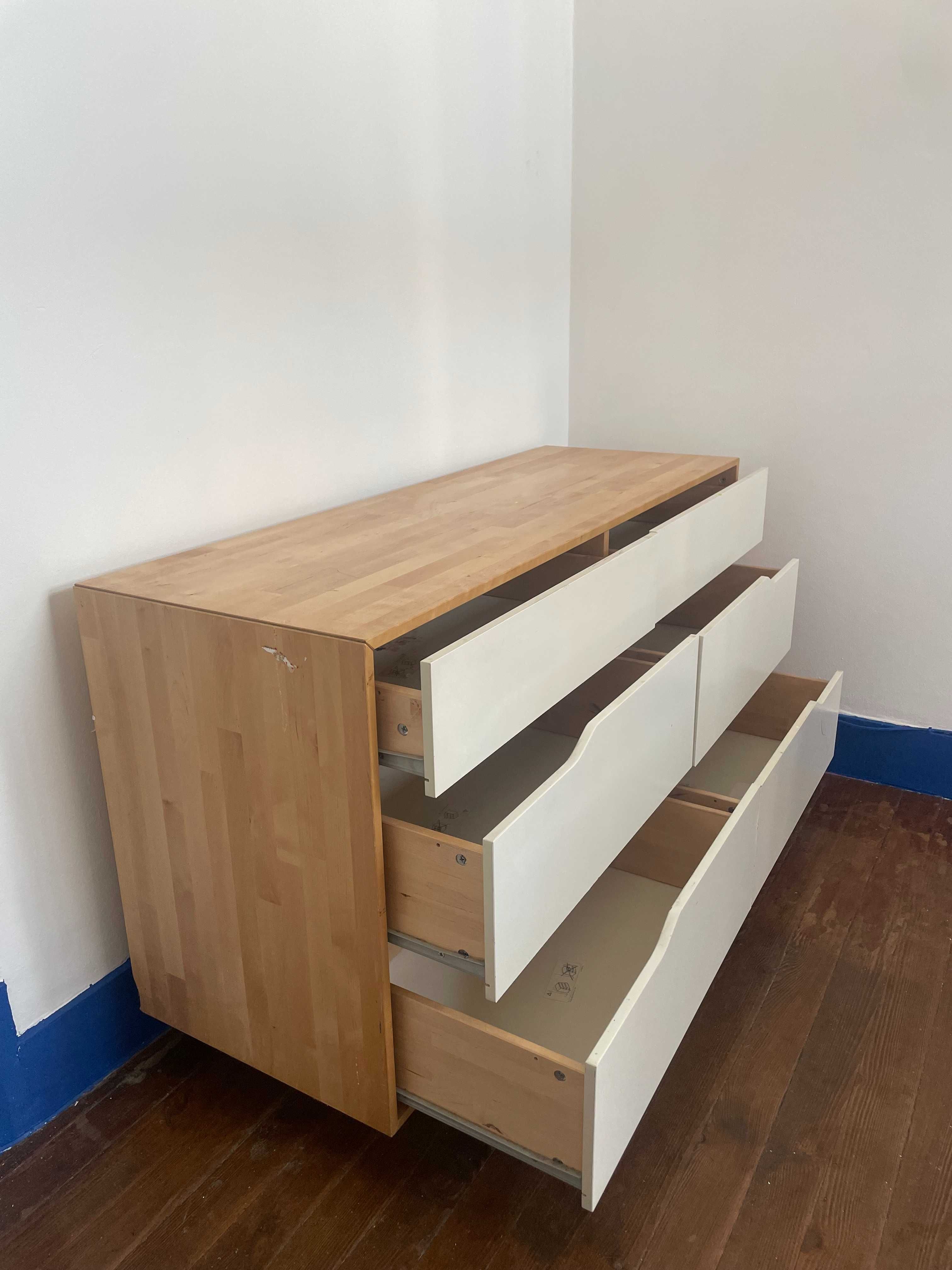 cômoda, 6 gavetes, IKEA