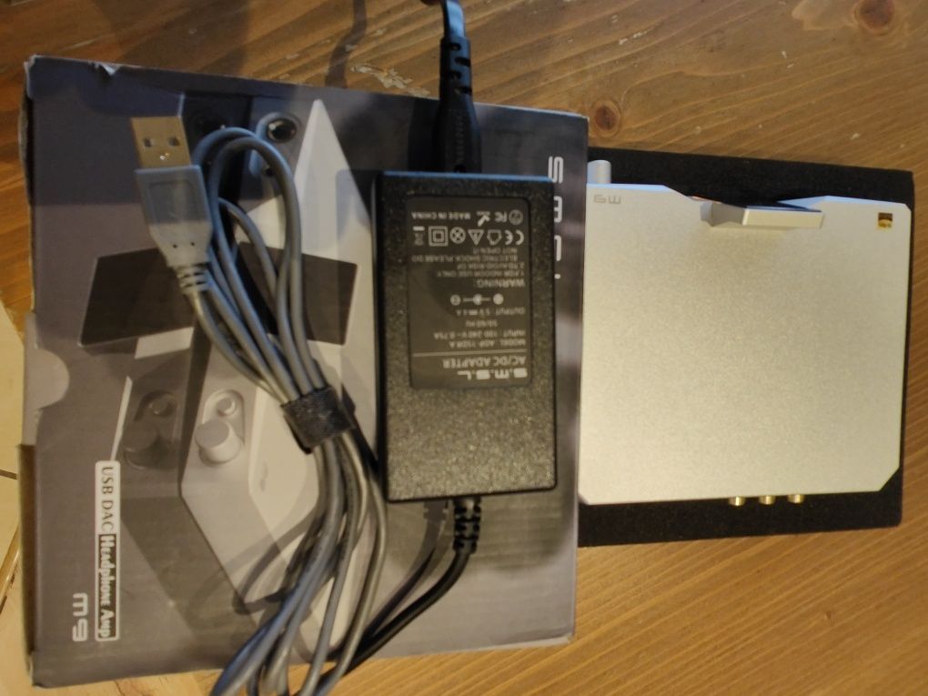 USB Dac wzm. słuchawkowy S.M.S.L M 9 Jak nowy ! Zamiana