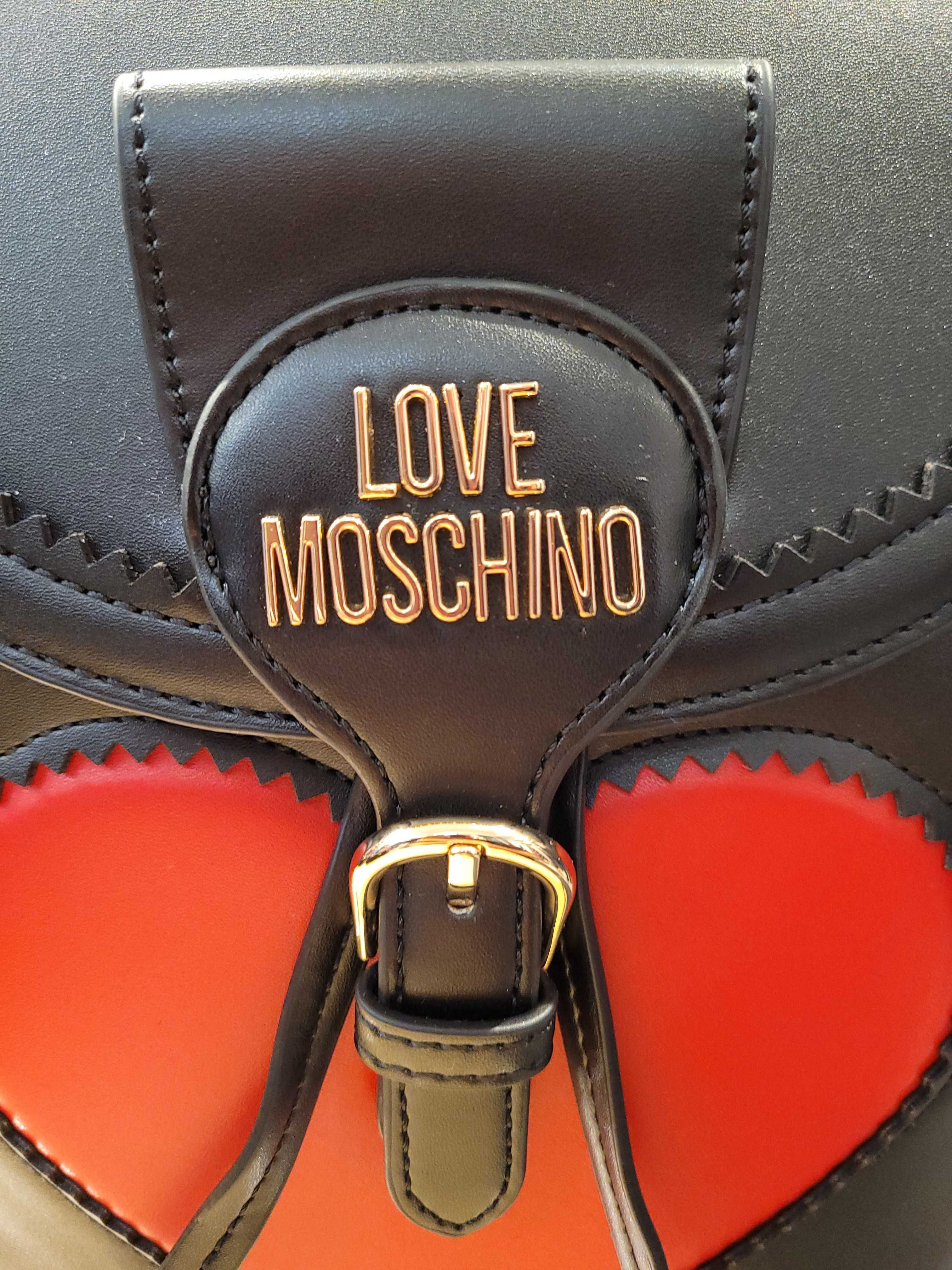 Love Moschino Plecak z sercem