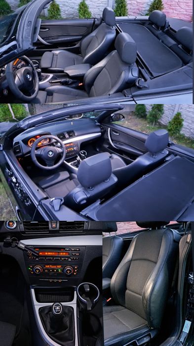 Bmw E87 Seria 1 Cabrio 2.0 Alu 18  Skóra LED Parcktronik Doinwestowane