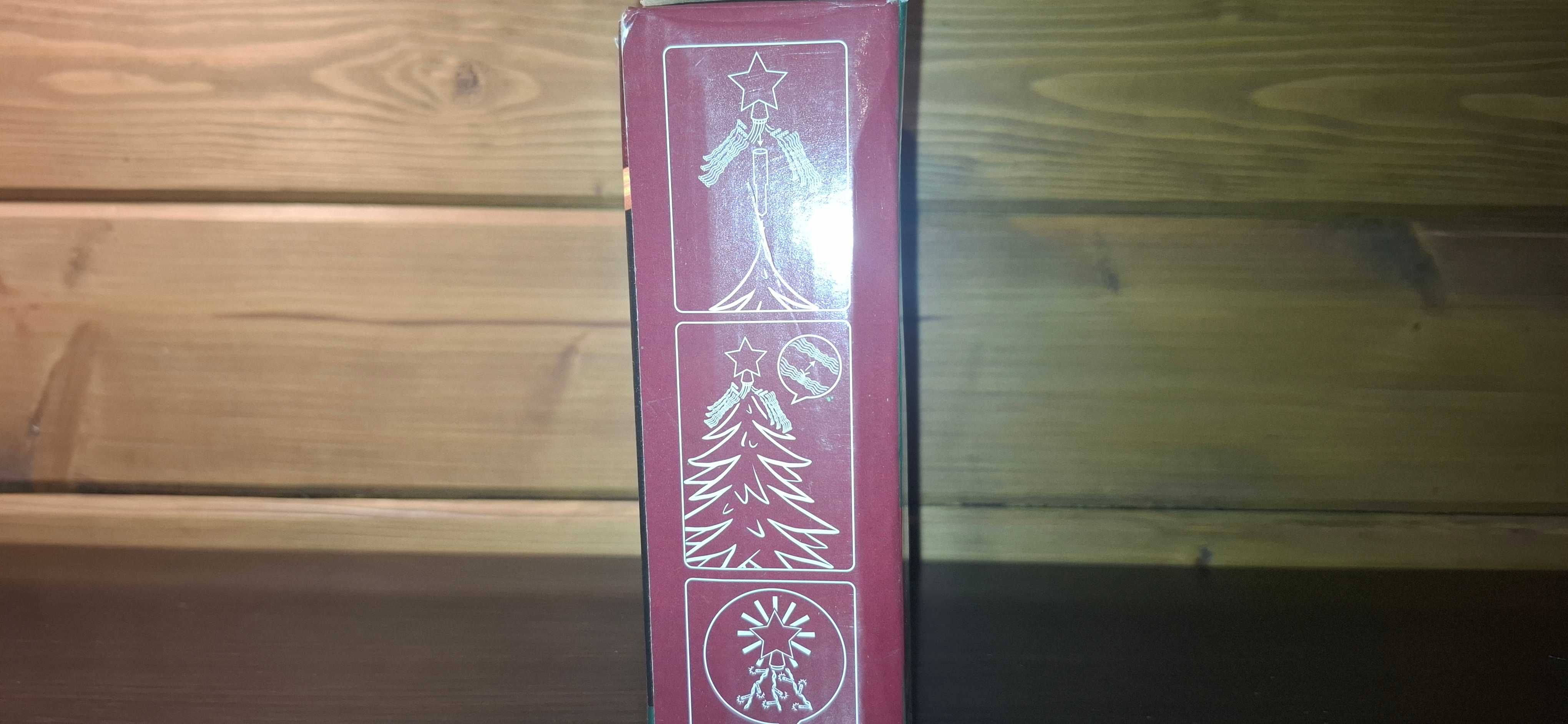 Super Zestaw - Lampki Choinkowe AKASUKI - 178 Lampek LED + Gwiazda