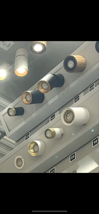 LEDowa lampa sufitowa (tuba/spotlight) ruchoma NIXA GU10 POLUX